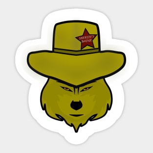 sherif badge Sticker